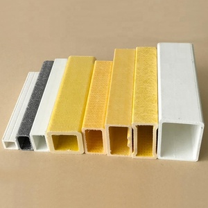 ท่อไฟเบอร์กลาสแบบขึ้นรูป FRP โปรไฟล์สี่เหลี่ยม - Product Image 4