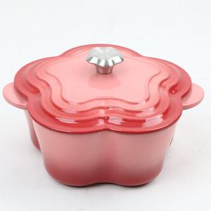 Casserole 20 cm, <span class=keywords><strong>petite</strong></span>, antiadhésive, émaillée, de haute qualité, écologique, nouvelle, luxueuse, colorée, en <span class=keywords><strong>fonte</strong></span>, avec couvercle - Product Image 5