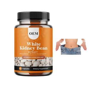 Cápsulas de Extracto de Frijol Blanco, Bloqueador de Carbohidratos para Bloquear el Almidón y Controlar las Calorías, Suplemento para el Control de Peso - Product Image 1