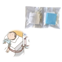 Kit de pansement médical stérile jetable personnalisable Kit de pansement marche/arrêt pour dialyse de base