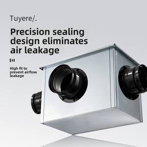 Plástico ABS Pressão Estática Air Outlet Box 150/200 Rodada Rotativa Fixa Flange Interface Ar Fresco Sistema Duto 150/200 Conector - Product Image 4