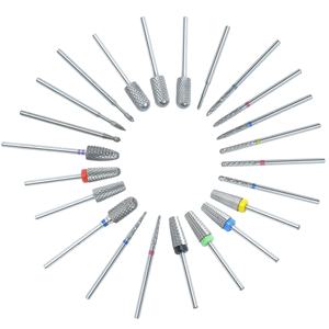 Strumenti odontoiatrici HP acciaio al tungsteno brensili lucidanti ruote in feltro scrocco spazzole trapano laboratorio 2.35mm con gambo rotante - Product Image 2