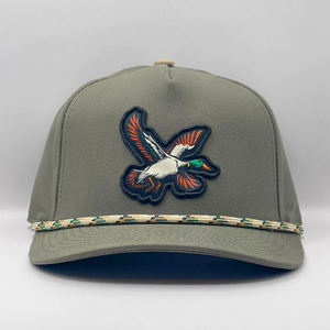 Two Tone 5 Panel Baseball <b>Cap</b> Custom Embroidery Logo Vintage Suede Brim Structured Sports Hat Unisex <b>Blank</b> <b>Cap</b> - Product Image 1