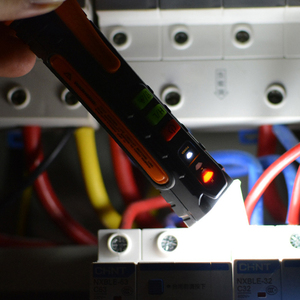 Probador de voltaje sin contacto con linterna LED, zumbador, alarma, Detector de voltaje de CA, rango de prueba de pluma, 12V-1000V, juicio de cable nulo en vivo - Product Image 6