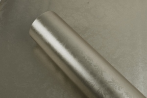XUANMEI Carta Adesiva in PVC Metallizzato Goffrato, Adesivo Murale Floreale Europeo Testurizzato per Rinnovamento Mobili - Product Image 2