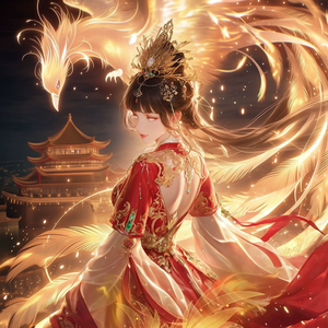 Vente en gros de Blind Box Nar Drum Tower Phoenix Utoo Series A6, Carte d'art entièrement en acrylique et Affiche en acrylique de personnage d'anime de la culture Lingyin - Product Image 1