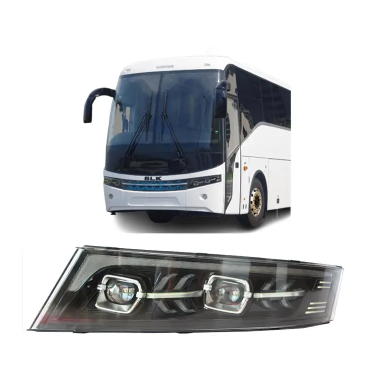 Налобный фонарь высокой мощности для автобуса, яркий светодиодный налобный фонарь, налобный фонарь для BONLUCK