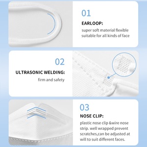 Masker Wajah Kf94 4 lapis nyaman, masker wajah tanpa pernapasan bernapas Kf94-<span class=keywords><strong>mask</strong></span> sekali pakai tanpa katup pernapasan - Product Image 4