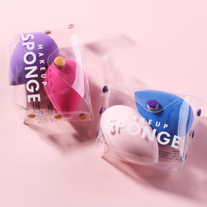 BEILI licuadora púrpura belleza logotipo personalizado maquillaje cosmético esponja látex sin olor resistente Etiqueta Privada Puff espoja maquillaje - Product Image 1