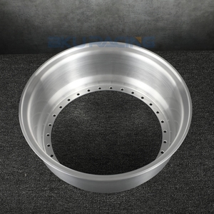 Barillet de roue intérieur 3 pièces pour <span class=keywords><strong>BBS</strong></span> <span class=keywords><strong>Motorsport</strong></span> <span class=keywords><strong>18</strong></span> pouces 24 trous forgé 3 pièces brossé Step Lip Wheel Inner Barrel - Product Image 5