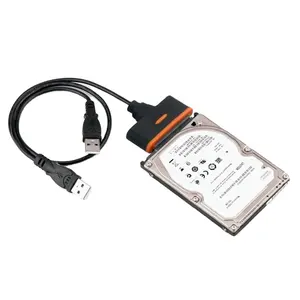 Kabel Data Hard Disk USB 2.0 Ke SATA Kecepatan Tinggi Kabel Konverter Adaptor Ssd Hdd 16 Pin Micro Sata