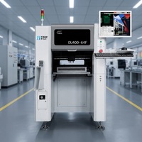 HWGC HW-DU400-64NF Machine de Placement SMT Compacte, Équipement de Montage de Puces CMS pour PCB avec Moteur et Composants Essentiels