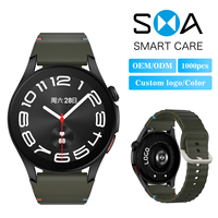 Reloj Inteligente GPS Personalizado para Hombre con Llamadas Bluetooth, Monitor de Actividad, Frecuencia Cardíaca, Sueño, Resistencia al Agua 3ATM, Pantalla Táctil de Silicona
