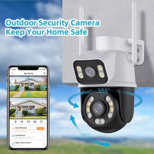 Cámara de Seguridad CCTV de 6MP/8MP con Doble Lente, WiFi, para Exteriores, con Tarjeta de Memoria, Sistema de Seguridad para el Hogar, PTZ, de <span class=keywords><strong>Icsee</strong></span>, una de las 10 Mejores Fábricas de Cámaras CCTV de China - Product Image 6