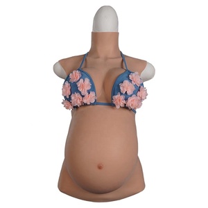 Fabbrica realistica artificiale falsa gravidanza pancia in gravidanza pancione in Silicone pancia incinta <span class=keywords><strong>per</strong></span> Cosply oggetti di scena Halloween - Product Image 4