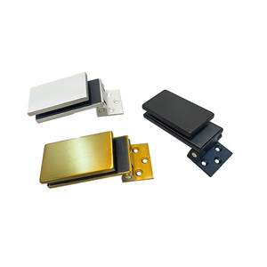 Pantalla de recinto de vidrio para cuarto de ducha, puerta de pared a vidrio, puerta corredera de latón pivotante, bisagras de Ducha - Product Image 5