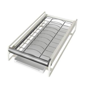 Égouttoir à vaisselle moderne et minimaliste en acier inoxydable pour armoires de cuisine, étagère de rangement pour bols et assiettes, <span class=keywords><strong>organisateur</strong></span> <span class=keywords><strong>sous</strong></span>-évier - Product Image 5