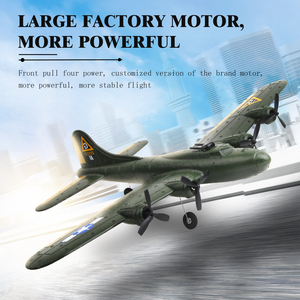 FX817-Avión de ala fija para niños, modelo de bombardero <span class=keywords><strong>B17</strong></span> de FX-817, planeador de espuma con Control remoto, avión inalámbrico, juguete, regalo - Product Image 5