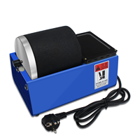 Polisseuse rotative professionnelle Auble pour bijoux, mini-machine de polissage 0,05 kW 10 kg pour pierres précieuses et métaux, perles polies incluses