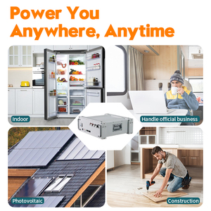 Batería prismática recargable de 3,2 V, baterías LiFePO4 montables con BMS 51,2 V 100ah para sistema de energía eléctrica - Product Image 4