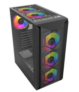 LY Meilleure Vente Prix Mesh Ordinateur Gaming Desktop OEM ATX Verre Trempé Côté RGB Gaming <span class=keywords><strong>PC</strong></span> Case <span class=keywords><strong>Pc</strong></span> Tower Cabinet case for <span class=keywords><strong>Gamer</strong></span> - Product Image 3