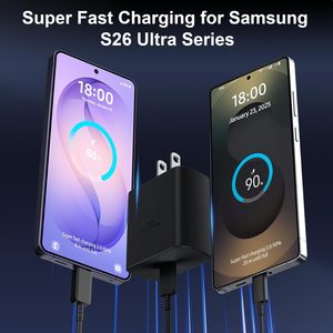 <span class=keywords><strong>Chargeur</strong></span> 45W à vente rapide, tête de charge super rapide PD UK/EU/US, compatible avec <span class=keywords><strong>Samsung</strong></span> <span class=keywords><strong>Galaxy</strong></span> S24 S23 Note 20, <span class=keywords><strong>chargeur</strong></span> de téléphone portable - Product Image 4