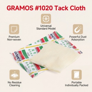 Cramos 100% Cotton Tack Cloth 50-80gsm 200pcs/<b>Box</b> Popular Dust <b>Removal</b> Cleaning Product - Product Image 2