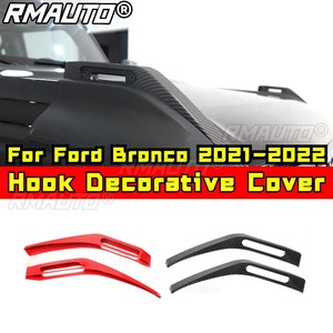 <b>Hook</b> Decorative Cover Front Hood For Ford Bronco 2021-2022 Body Kit <b>Car</b> Accessories - Product Image 2
