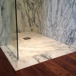 Australia Nampan Mandi Portabel Standar Amerika, Panci <span class=keywords><strong>Shower</strong></span> Dalam Kaki Cakar, Batu Buatan Marmer Dasar Pancuran Tidak Rata Melengkung - Product Image 4