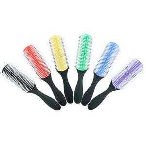 Nouvelle <span class=keywords><strong>brosse</strong></span> <span class=keywords><strong>à</strong></span> <span class=keywords><strong>cheveux</strong></span> <span class=keywords><strong>à</strong></span> 9 rangées pour <span class=keywords><strong>cheveux</strong></span> noirs, pour le coiffage, le démêlage, le façonnage, le séchage au sèche-<span class=keywords><strong>cheveux</strong></span>, la séparation, la définition des boucles, <span class=keywords><strong>brosse</strong></span> <span class=keywords><strong>à</strong></span> <span class=keywords><strong>cheveux</strong></span> détachable pour <span class=keywords><strong>cheveux</strong></span> bouclés - Product Image 5