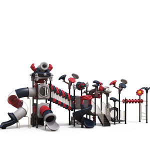 New Bidini Kim Loại Ngoài Trời Thiết Bị Sân Chơi Cho Trẻ Em 3-12 Năm Phiêu Lưu Công Viên Tháp Chủ Đề Kết Hợp Trượt Nhựa Cho <span class=keywords><strong>10</strong></span> - Product Image 4