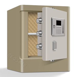 CEQSAFE Chống trộm Thép văn phòng Két sắt gia đình Nút báo động thông minh Vân tay Mật khẩu đơn giản Két sắt - Product Image 6