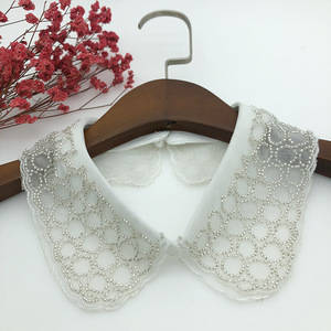 <span class=keywords><strong>Colletto</strong></span> <span class=keywords><strong>Staccabile</strong></span> da Donna per <span class=keywords><strong>Camicia</strong></span>, <span class=keywords><strong>Colletto</strong></span> Finto con Strass in Pietra Naturale, Stile Pastorale - Product Image 4