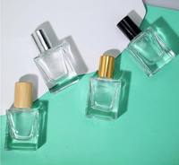Flacon compte-gouttes à bille pour huiles essentielles LK 15ml, argent, noir, or, personnalisé, en verre transparent, sérigraphie carrée