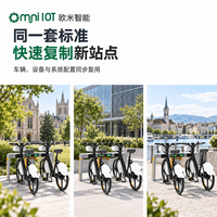 Location OEM IPX7 Smart Sharing Ebike Partage d'une station de charge/d'accueil publique au sol avec application