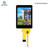 شاشة عرض LCD IPS TFT مقاس 2.0 بوصة من QTSS مع إطار، دقة 240×320، شريحة تحكم ST7789، واجهة SPI 4W، سطوع 600 شمعة/م2