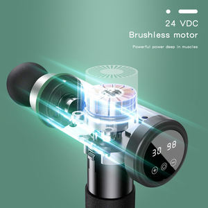 Pistola de masaje de alta potencia Masaje de percusión de tejido profundo de mano con calor y frío para Dispositivo de masaje muscular corporal - Product Image 3