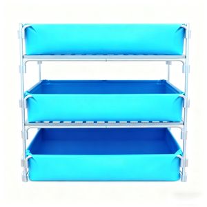 อุปกรณ์เพาะเลี้ยงสัตว์น้ำท่อชุบสังกะสีแบบทนทานระบบการเลี้ยงปลาป้องกันสนิมสำหรับปลาหลากหลายชนิด - Product Image 1