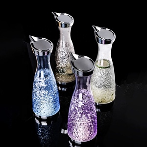 Thân thiện với môi màu nhựa ấm nước bình chai Acrylic kim cương nghiền nát Jug có nắp đậy - Product Image 5