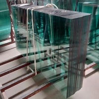 Plateau de table rond en verre trempé transparent, couvercle de table à café ou à manger, panneau de mobilier en verre