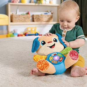 Peluche musicale Otter endormi <span class=keywords><strong>pour</strong></span> bébé - Cadeau d'anniversaire, jouet de confort <span class=keywords><strong>pour</strong></span> le sommeil, avec <span class=keywords><strong>berceuse</strong></span> - Product Image 1