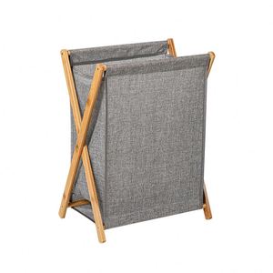 Household Large <b>Baskets</b> Dirty Clothes Storage <b>Basket</b> <b>Foldable</b> Laundry Hamper With Lid - Product Image 2