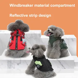 Großhandel Haustier Kleidung Luxus Designer Hunde jacke Winter Warm Coat Hunde kleidung