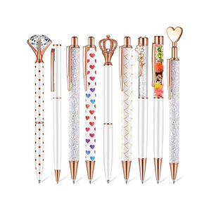 Gift Promotional Wedding Wholesales Custom Logo Bling Diamond Crystal Metal Ballpoint <b>Pen</b> - Product Image 1