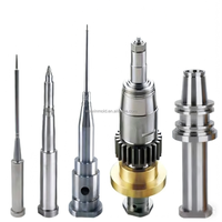 Inserts filetés de précision, goupilles, manchons, moules pour bouchons de bouteilles en plastique, composants de moules d'injection H13/S136 HRC48-52 H13