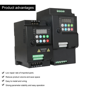 Inversor IGBT trifásico SUSWE 220V/380V 310-0.75-7.5KW con control vectorial, certificado CE ROHS, VFD de baja potencia para carga ligera - Product Image 3