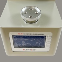 Analyseur électronique automatique de tension interfaciale de l'huile de transformateur, anneau en platine pour méthode de test de tension de surface liquide