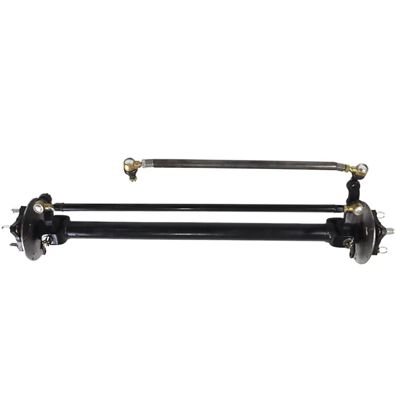 Индивидуальная передняя ось дискового тормоза подходит для модернизации электрической трехколесной и четырехколесной передней дисковой тормозной оси