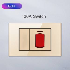 Panel de vidrio tipo 118, toma de pared para teléfono y ordenador, puerto de panel de pared, utilizado para toma eléctrica de TV y satélite - Product Image 4