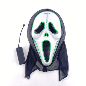 Maschera a LED per DJ Party Festival Cosplay di Halloween Costume Masque - Product Image 4